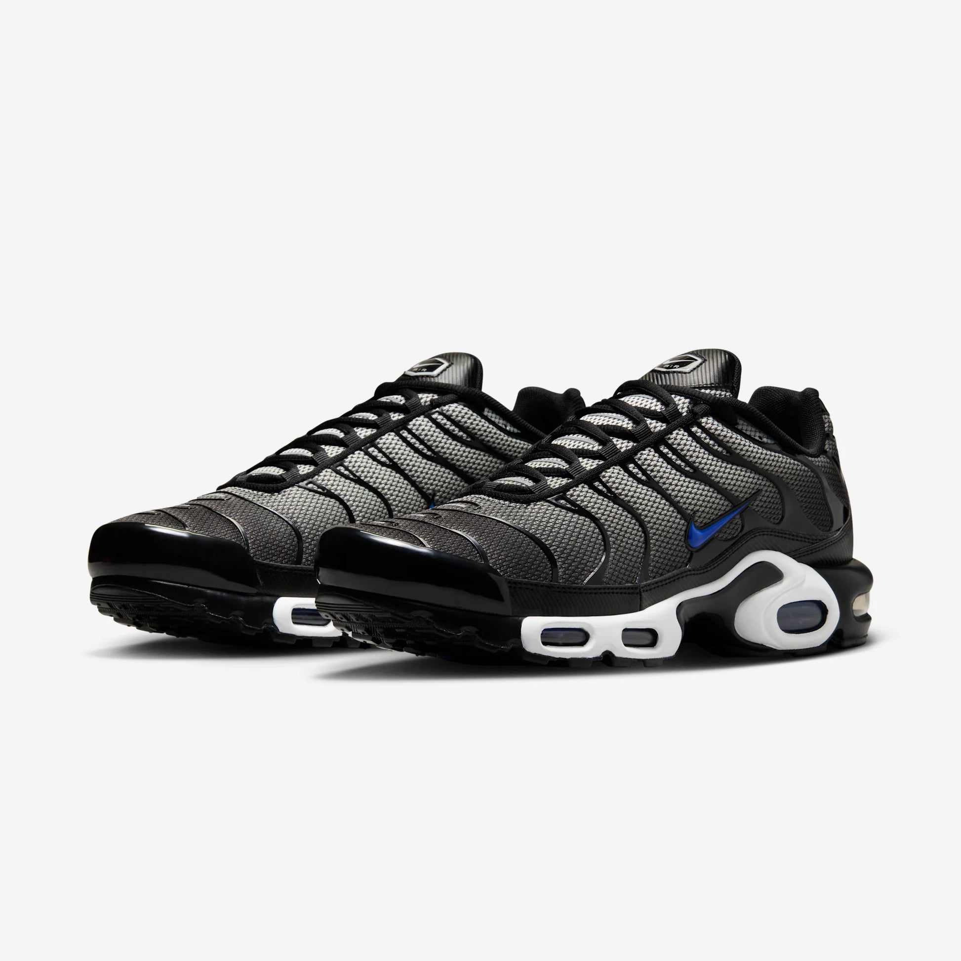 Nike Air Max Plus White Black Racer Blue