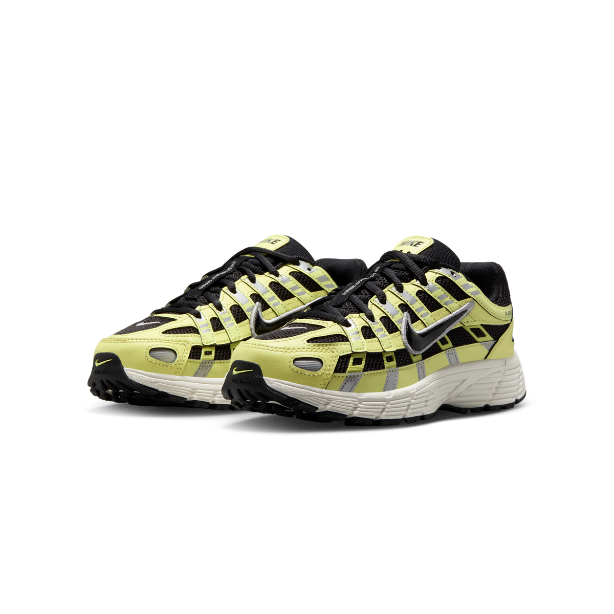 Nike P-6000 Light Lemon Twist Metallic Silver Sail Black (GS)