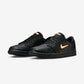 Jordan 1 Low Method of Make Black Metallic Gold (Women's)