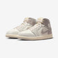Jordan 1 Mid SE Light Iron Ore Enigma Stone (Women's)