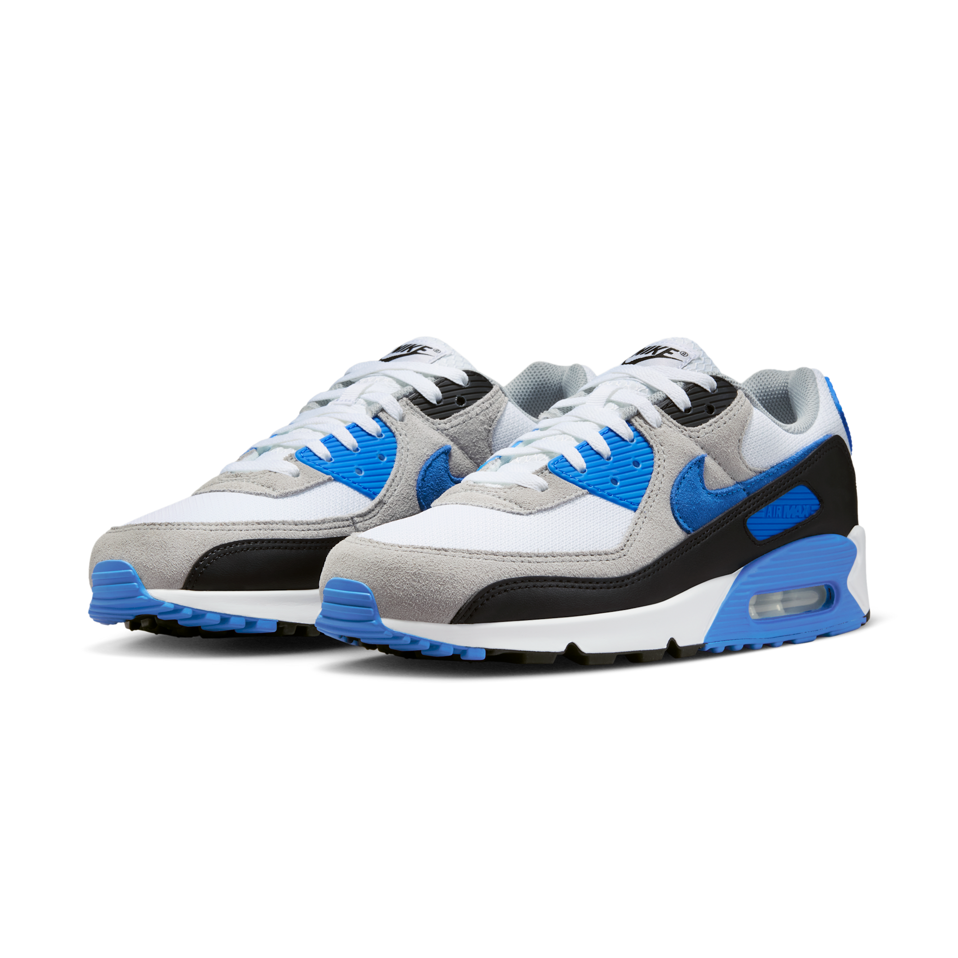 Nike Air Max 90 White Blue Crystal