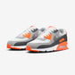 Nike Air Max 90 Summit White Safety Orange Dark Smoke Grey Smoke Grey