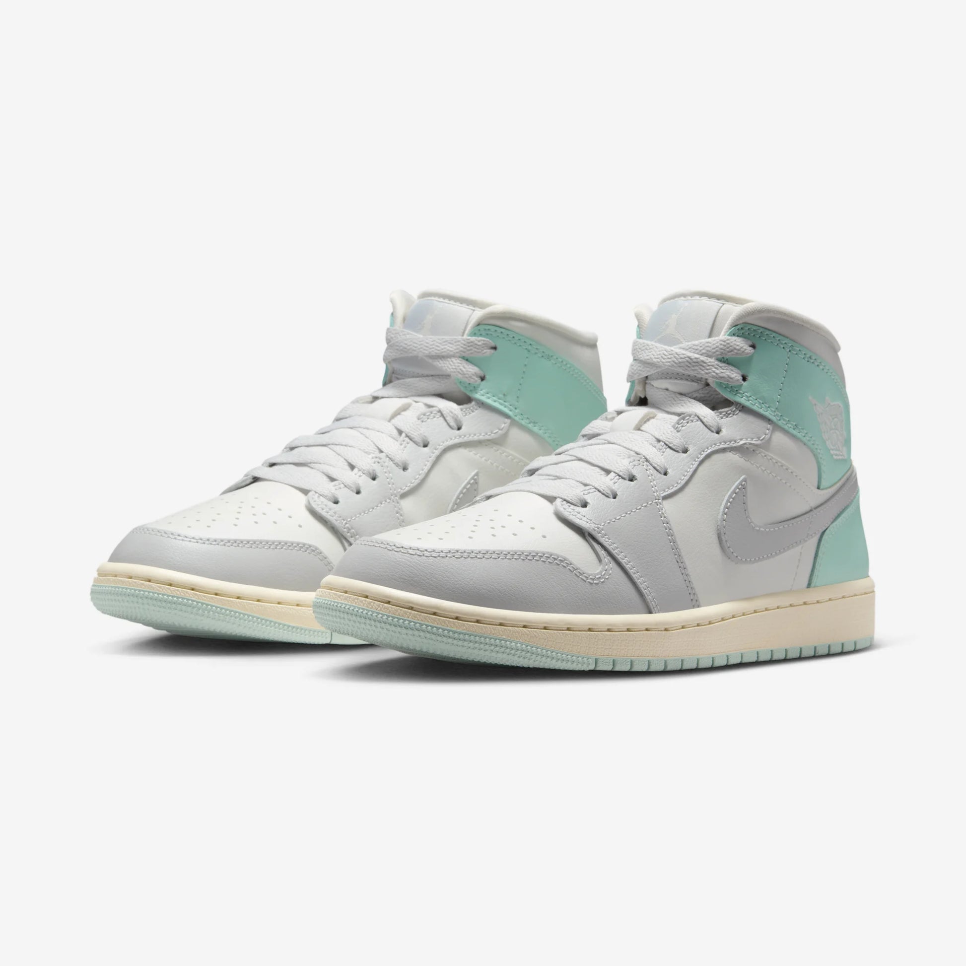 Jordan 1 Mid Football Grey Igloo (Women's)
