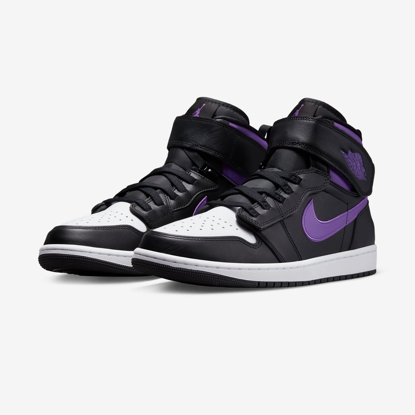Jordan 1 High FlyEase Black Bright Violet