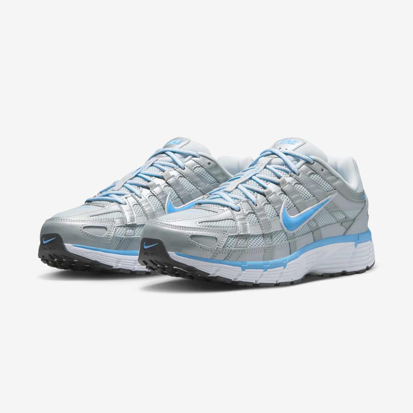 Nike P-6000 Metallic Platinum Pure Platinum Metallic Silver University Blue