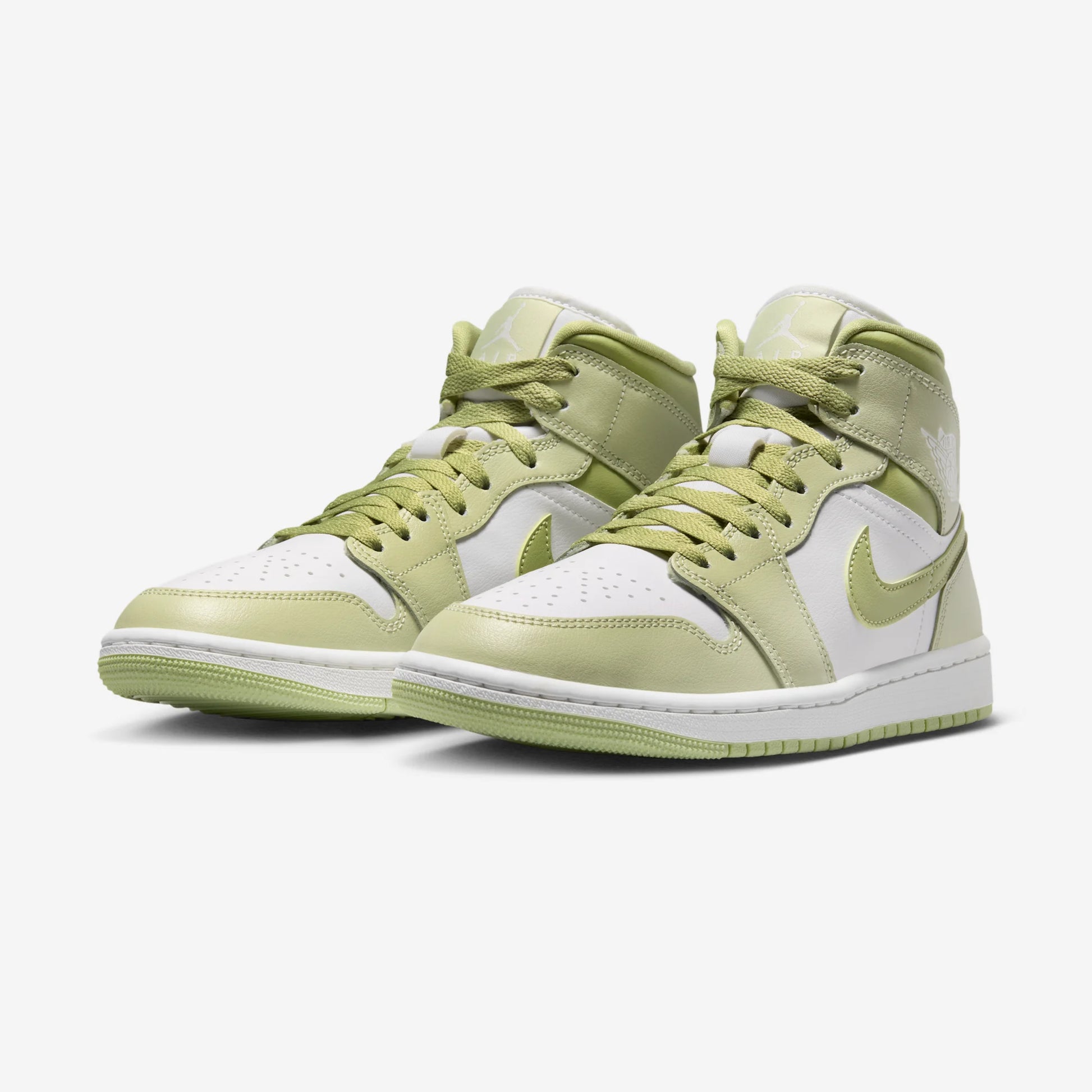 Jordan 1 Mid Olive Aura Lawn (Women's)