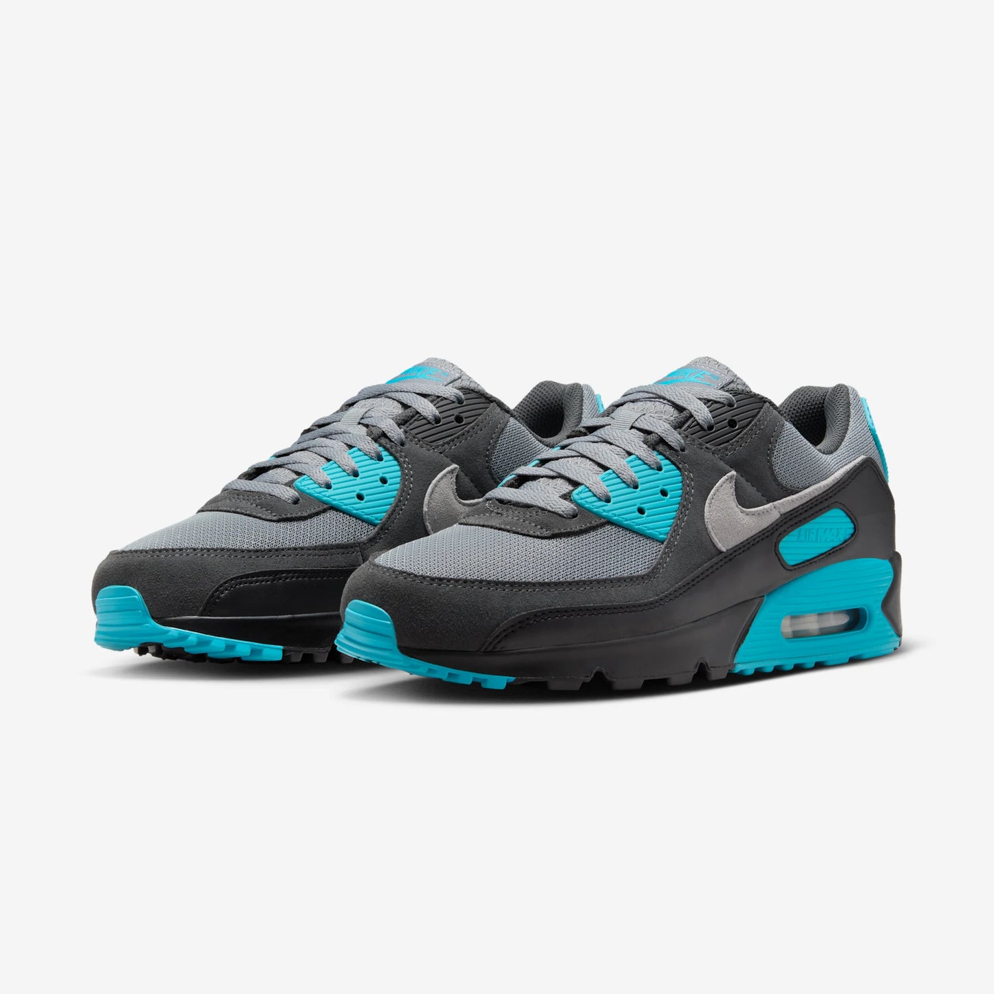 Nike Air Max 90 Cool Grey Dusty Cactus Black Wolf Grey