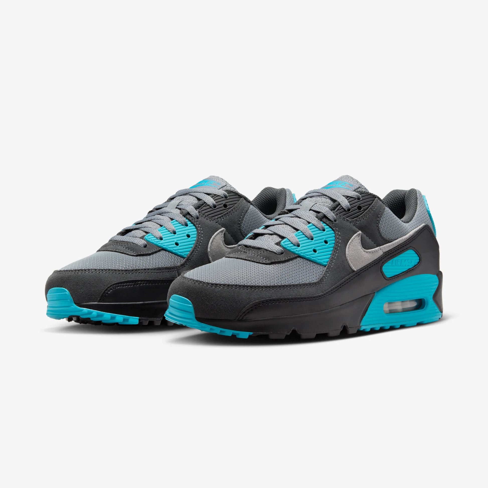 Nike Air Max 90 Cool Grey Dusty Cactus Black Wolf Grey