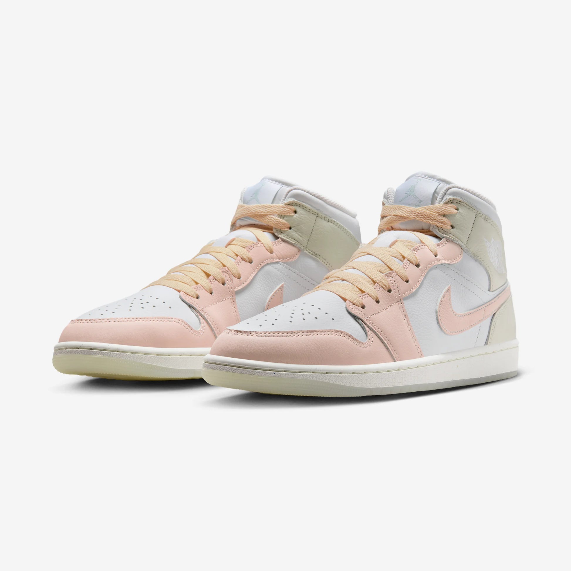 Jordan 1 Mid SE White Sea Glass Glacier Blue Guava Ice