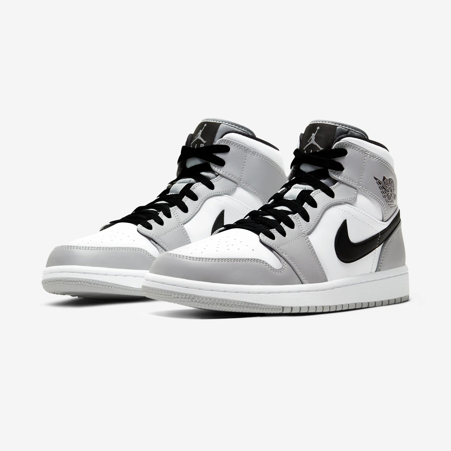Jordan 1 Mid Light Smoke Grey