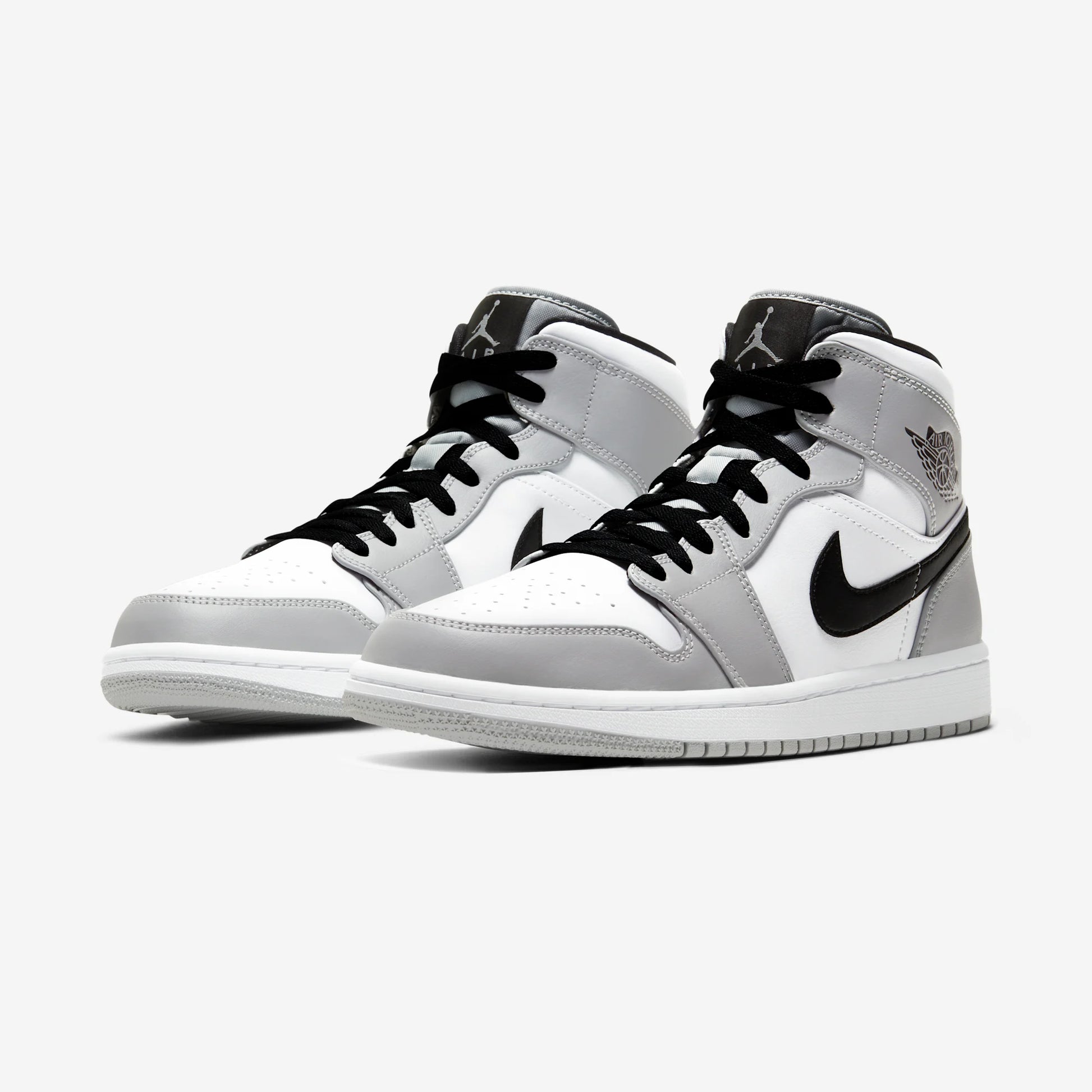 Jordan 1 Mid Light Smoke Grey