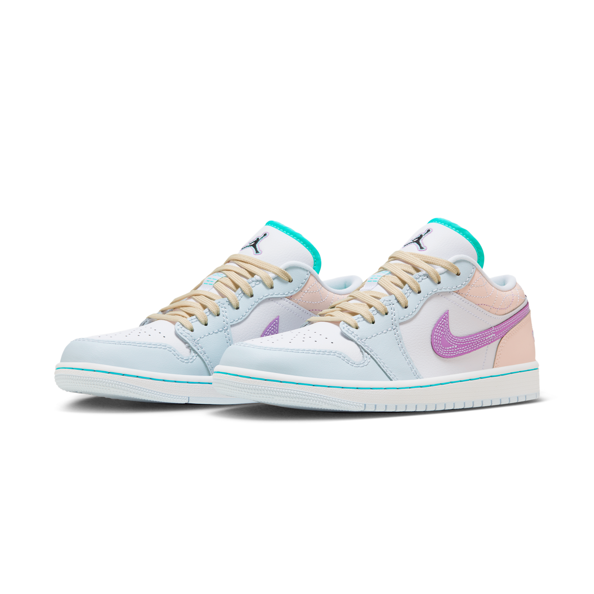 Jordan 1 Low Multi-Color Sashiko (Women's)