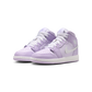 Jordan 1 Mid Violet Mist Barely Grape (GS)