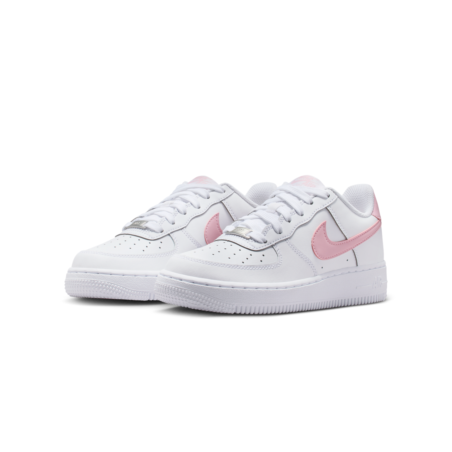 Nike Air Force 1 Low White Medium Soft Pink (GS)