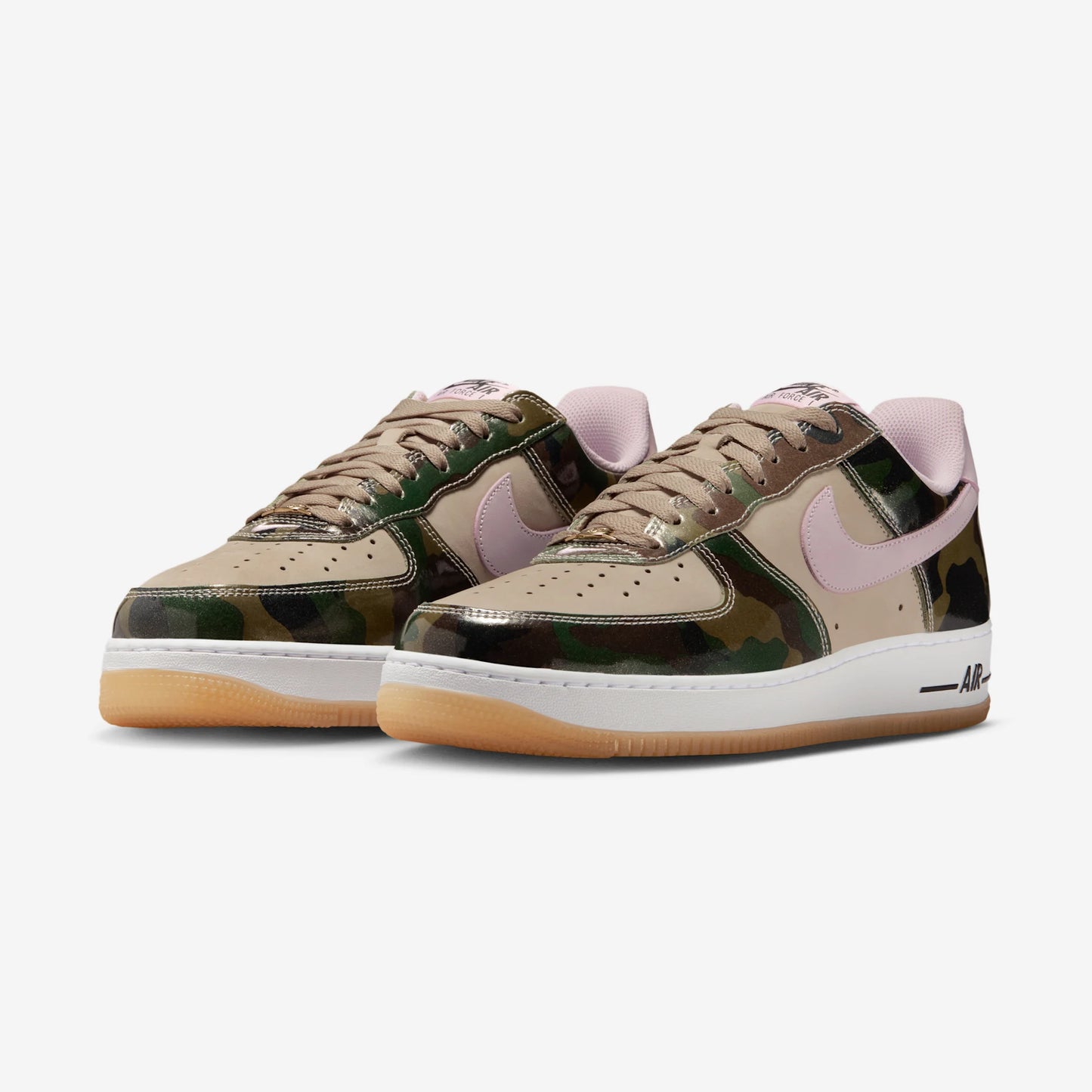 Nike Air Force 1 Low '07 LV8 Patent Camo Pink