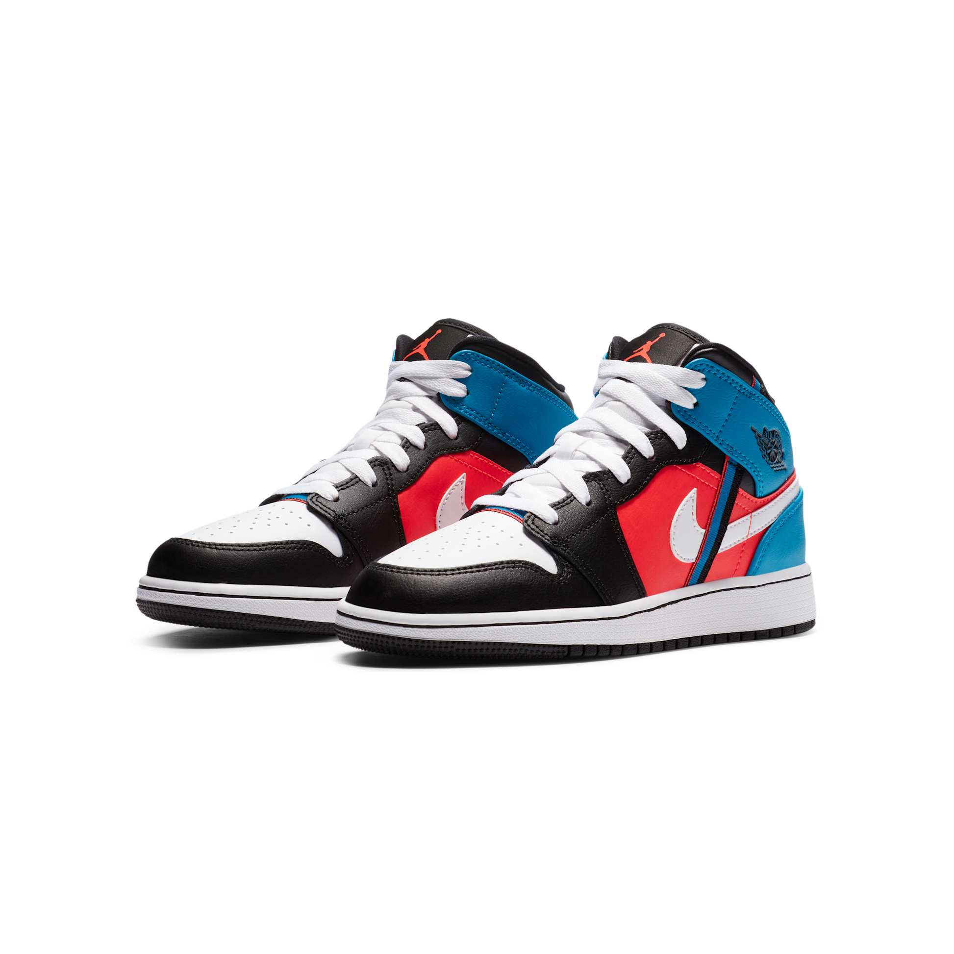 Jordan 1 Mid Tri Color Ribbons (GS)