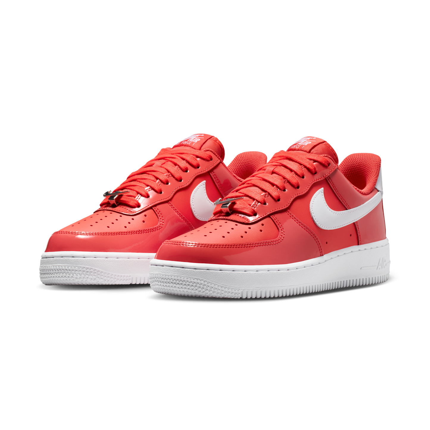 Nike Air Force 1 Low '07 Patent Light Crimson White (Women's)