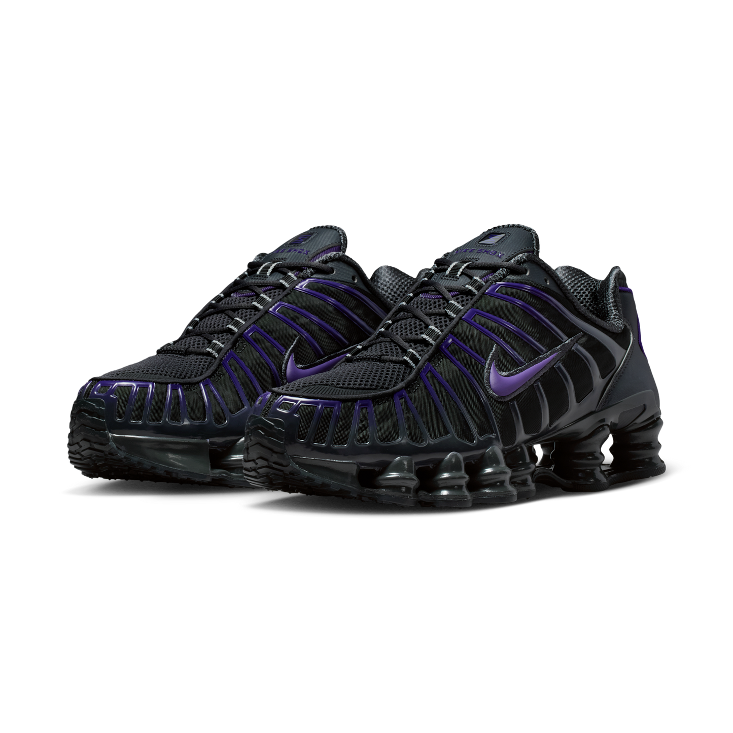 Nike Shox TL Dark Smoke Grey Court Purple