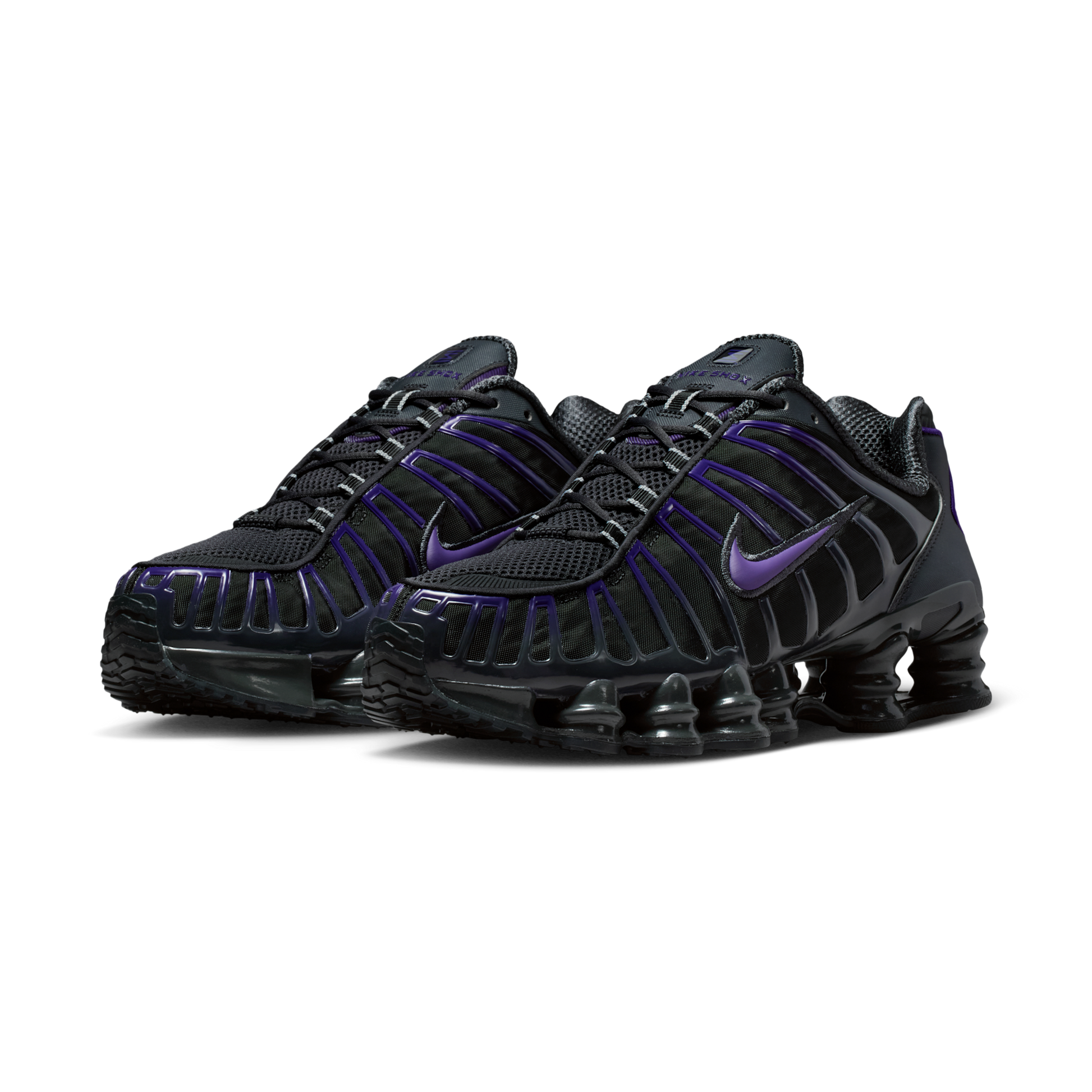 Nike Shox TL Dark Smoke Grey Court Purple
