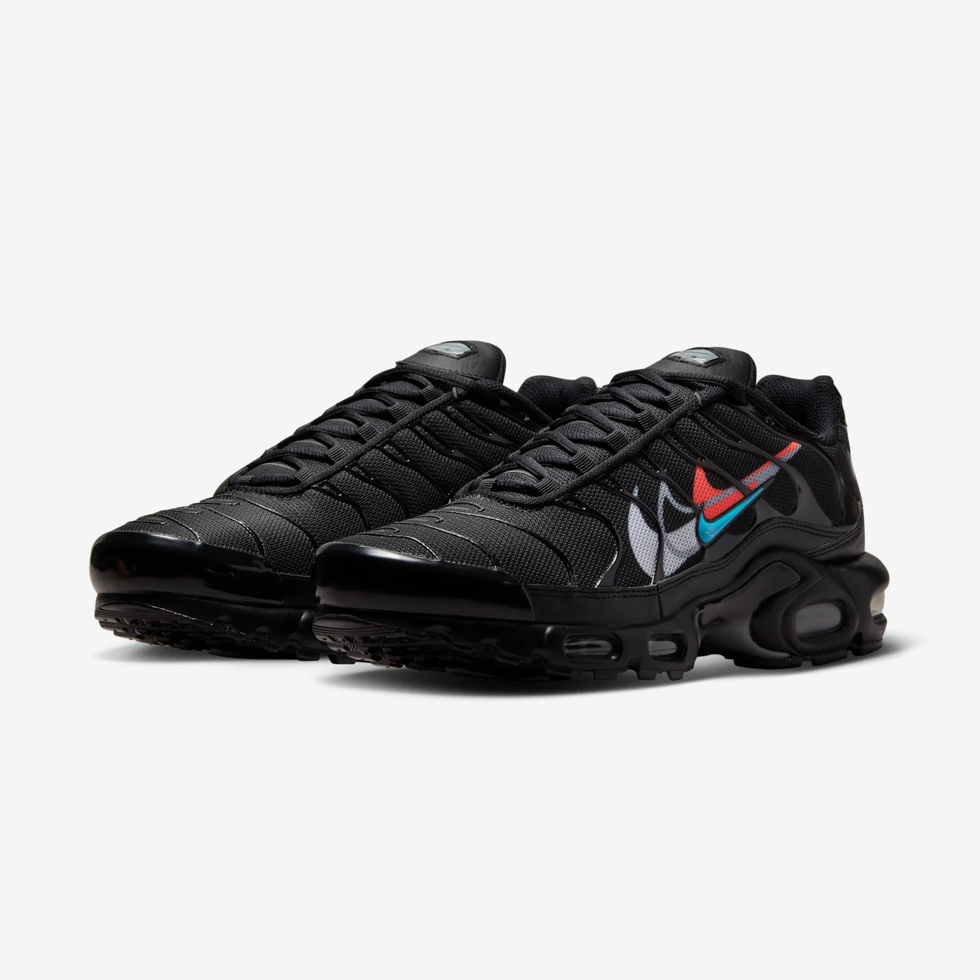 Nike Air Max Plus Multi Swoosh Black Crimson