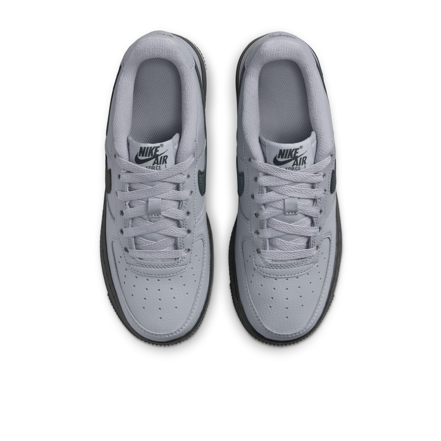 Nike Air Force 1 Low Wolf Grey Dark Smoke Grey (GS)