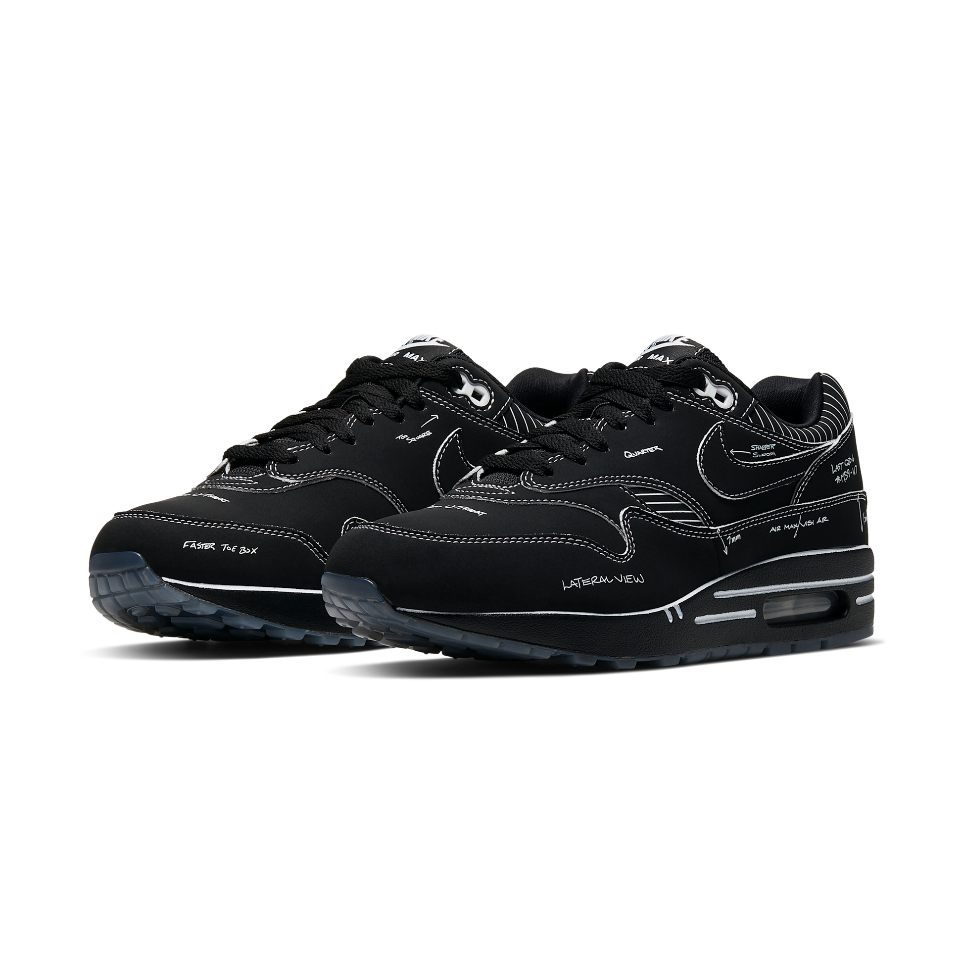 Nike Air Max 1 Tinker Sketch to Shelf Black