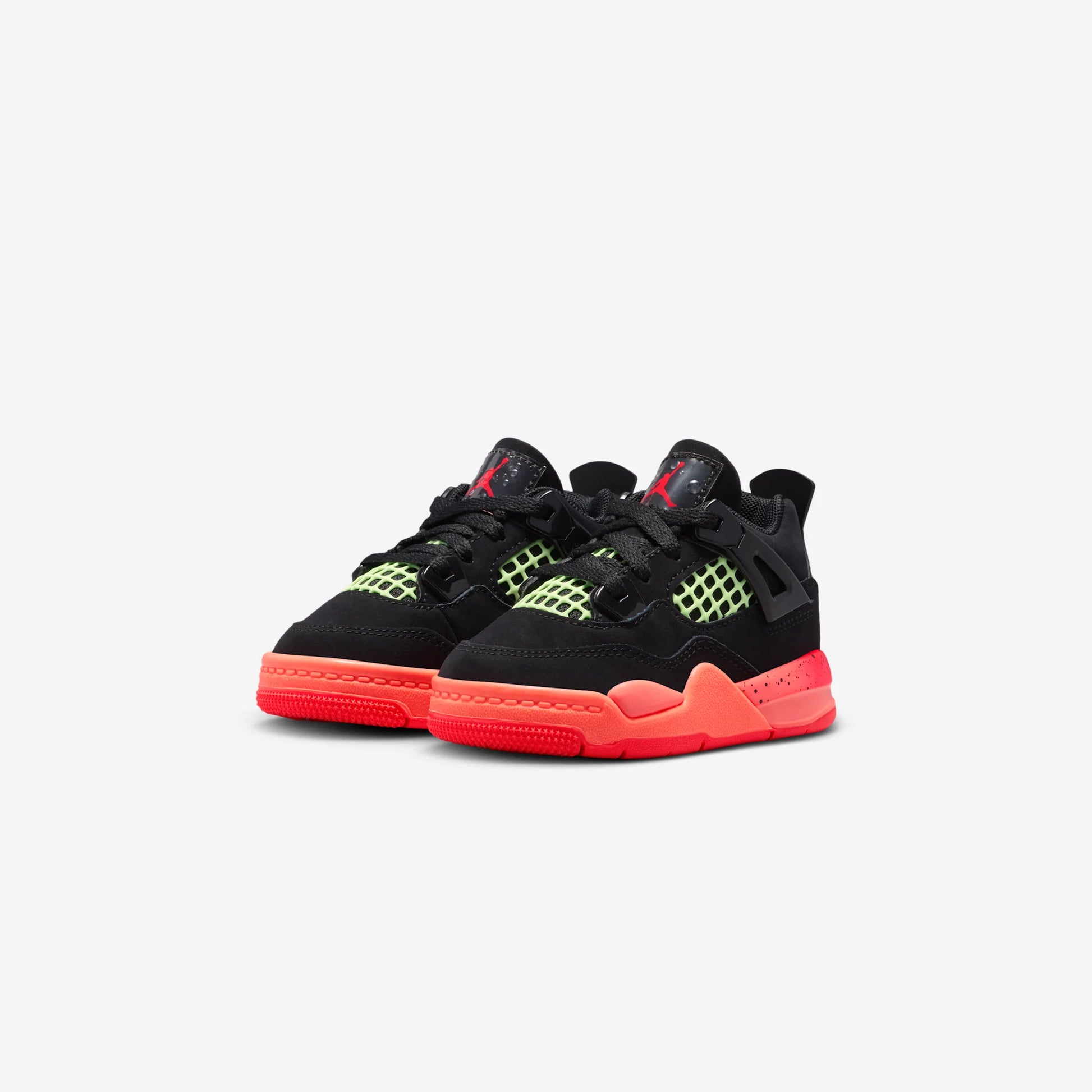 Jordan 4 Retro Black Infrared Barely Volt (TD)