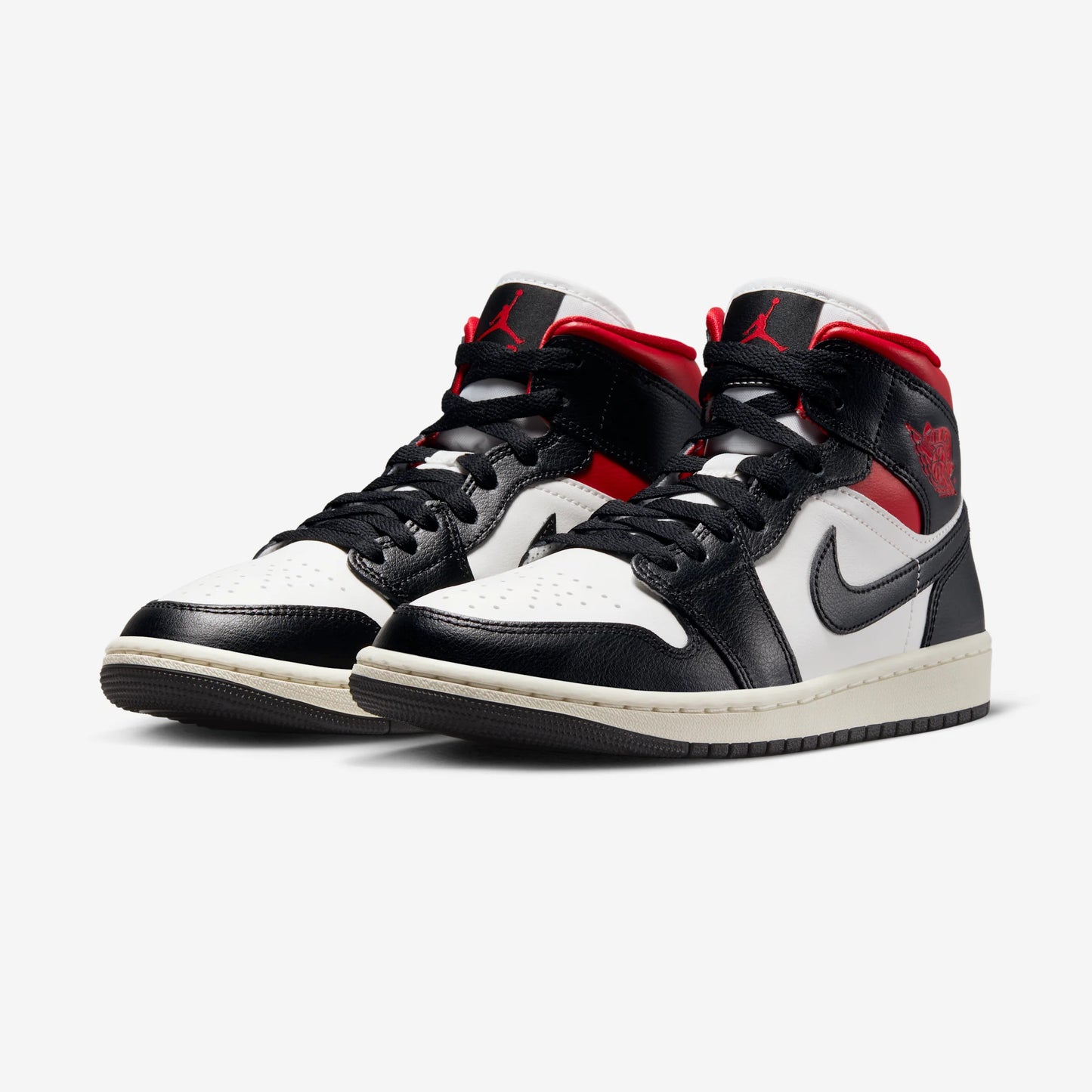Jordan 1 Mid Gym Red Panda (Women's)