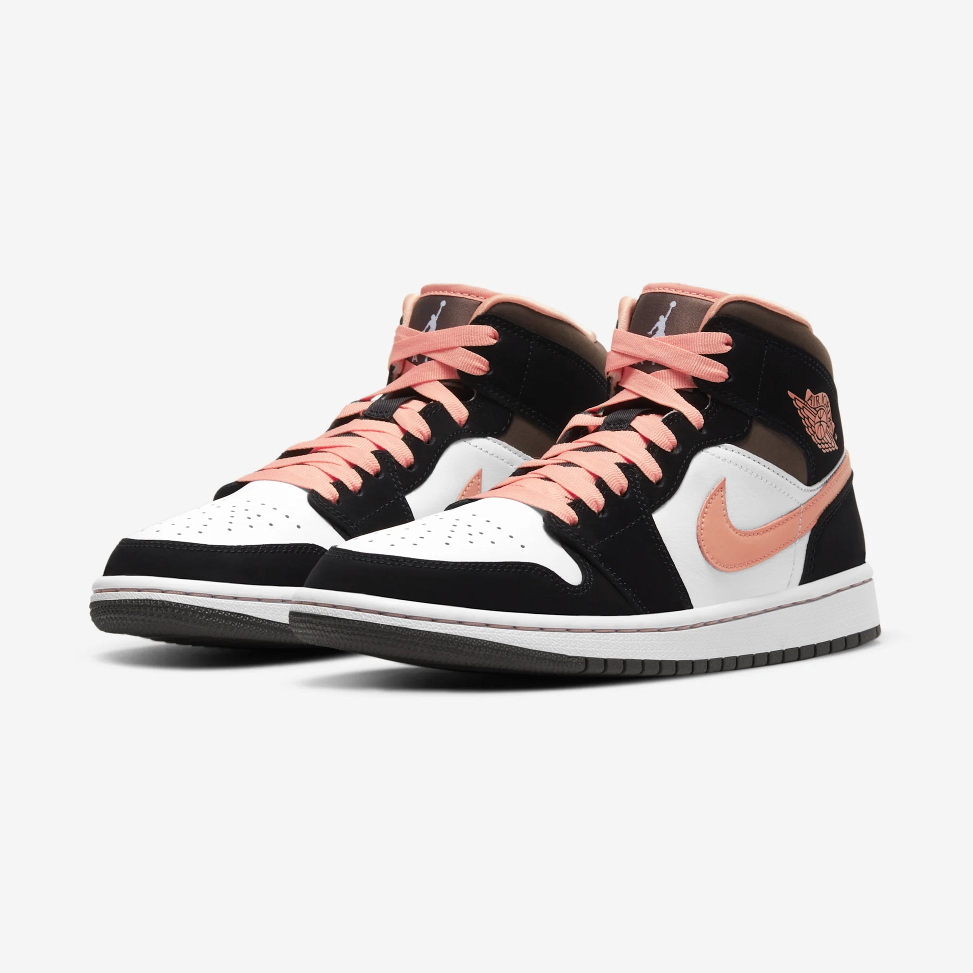 Jordan 1 Mid Peach Mocha (Women's)