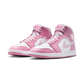 Jordan 1 Mid Elemental Pink Iced Carmine (Women's)