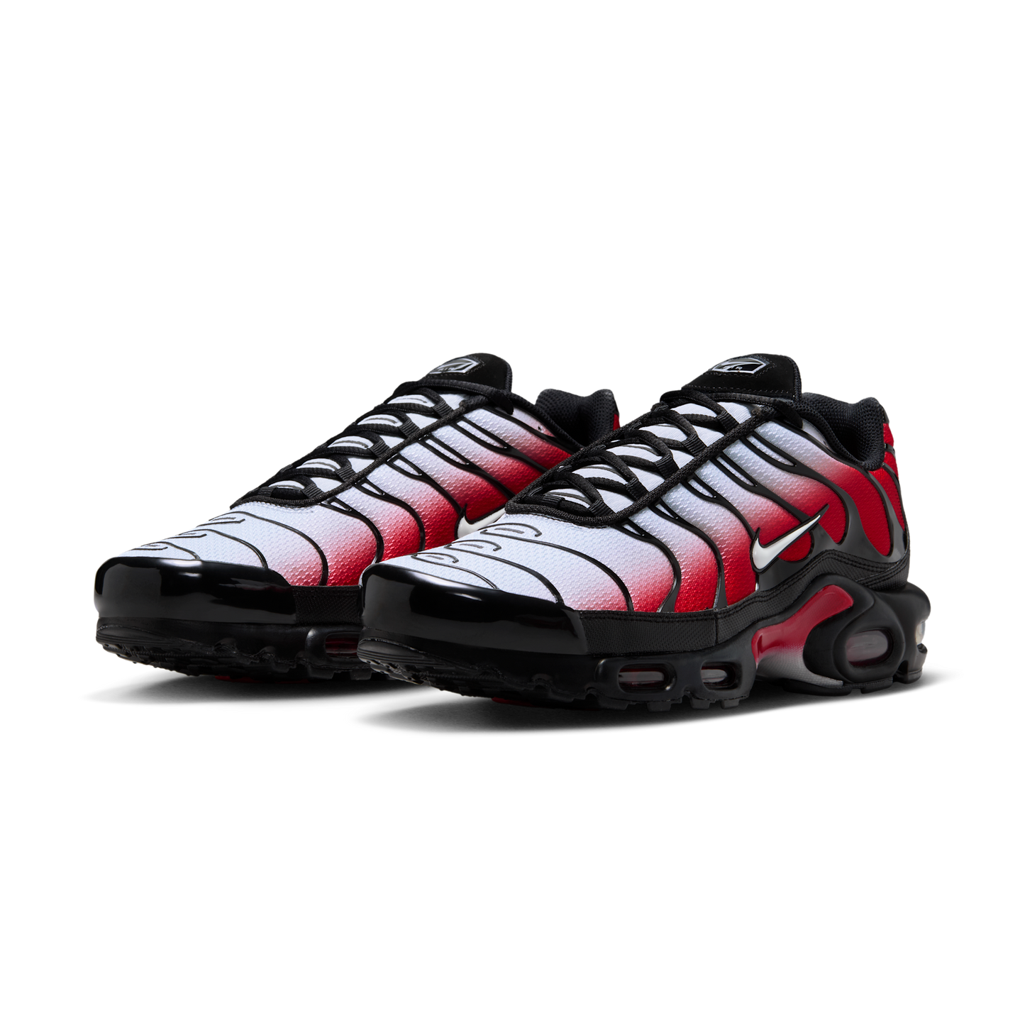 Nike Air Max Plus Pure Platinum University Red Black White