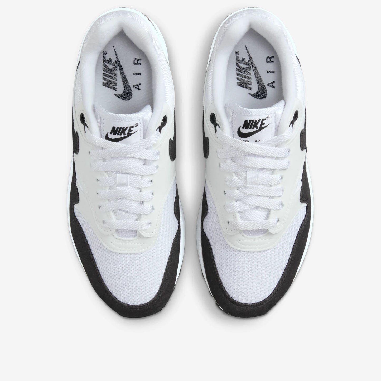 Nike Air Max 1 White Black Neutral Grey (Women's)