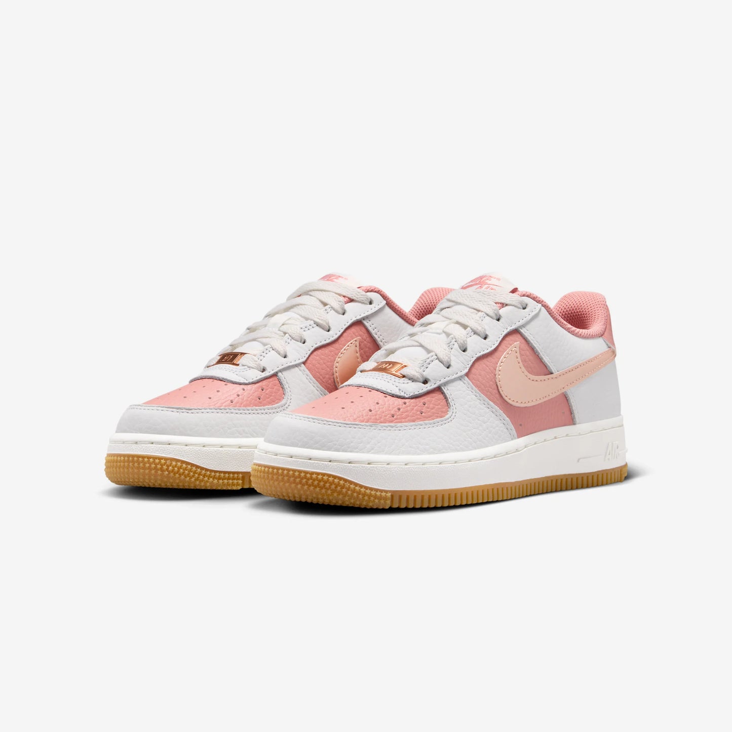 Nike Air Force 1 Low Rust Pink Metallic Red Bronze (GS)