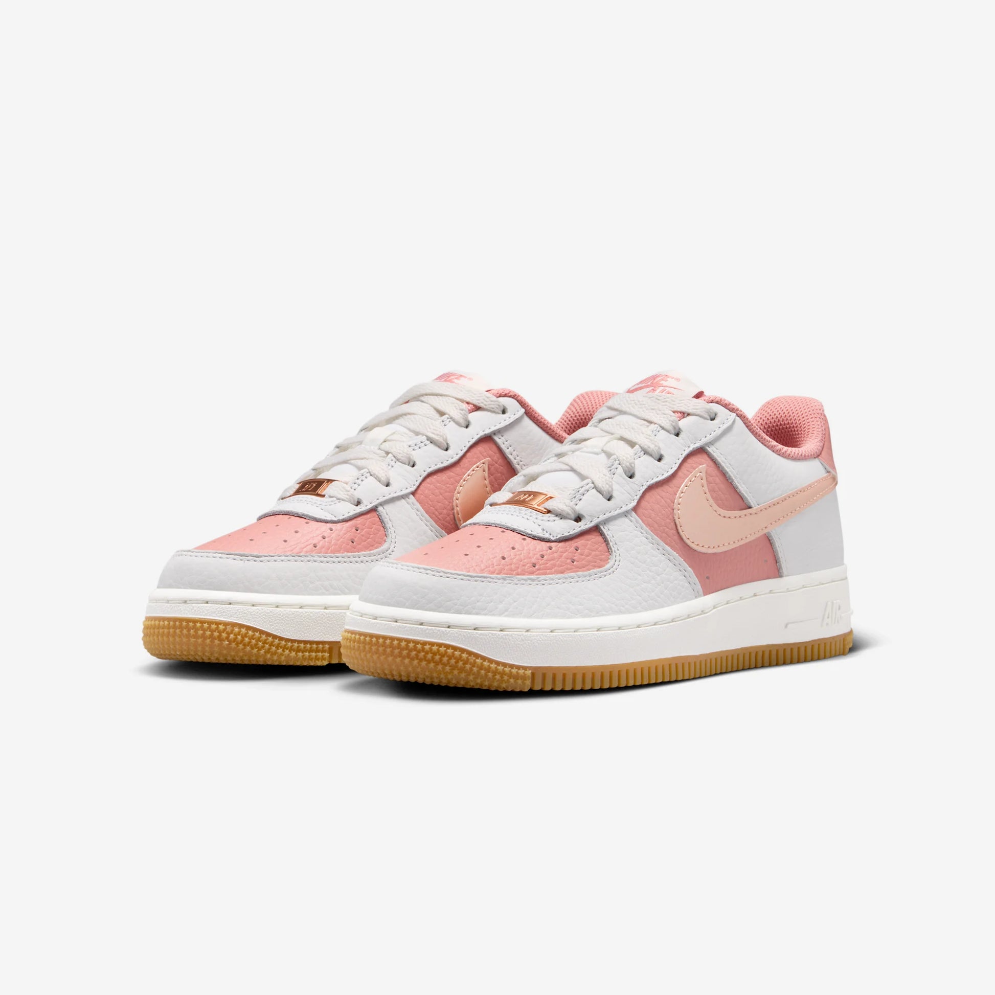 Nike Air Force 1 Low Rust Pink Metallic Red Bronze (GS)