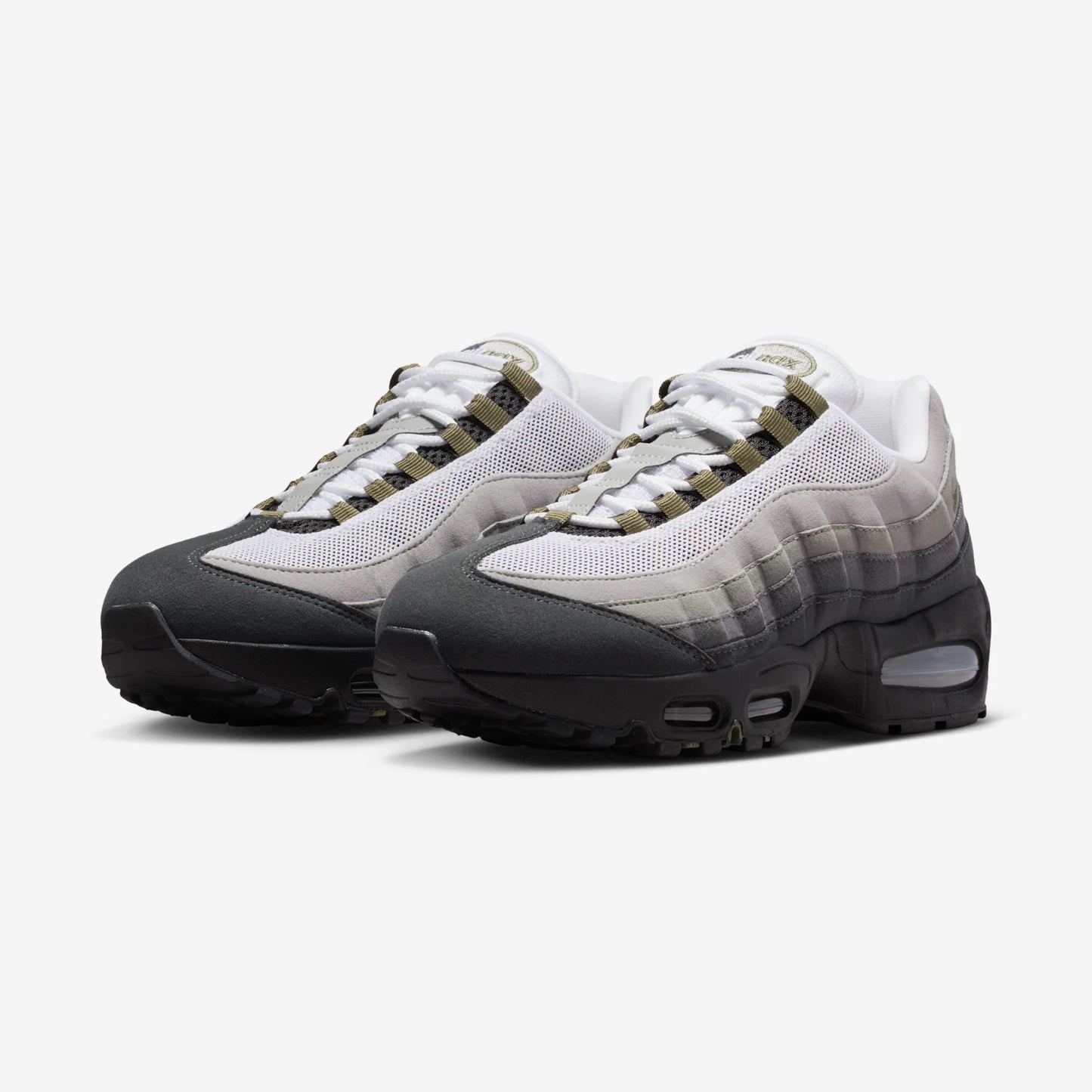 Nike Air Max 95 OG Big Bubble Black Medium Olive (Women's)