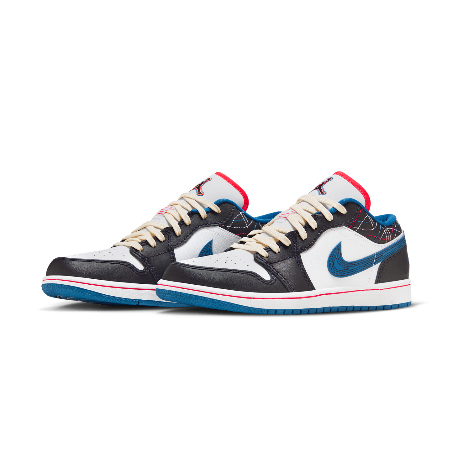 Jordan 1 Low SE Industrial Blue Sashiko