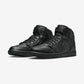Jordan 1 Mid Triple Black