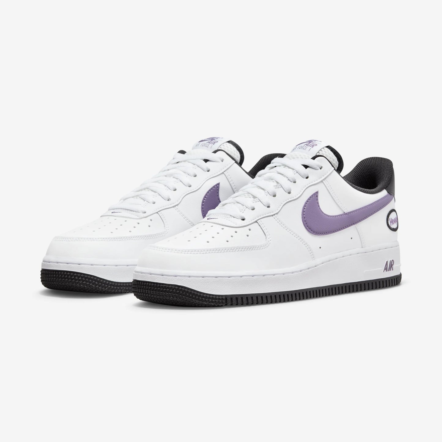 Nike Air Force 1 Low Hoops White Canyon Purple