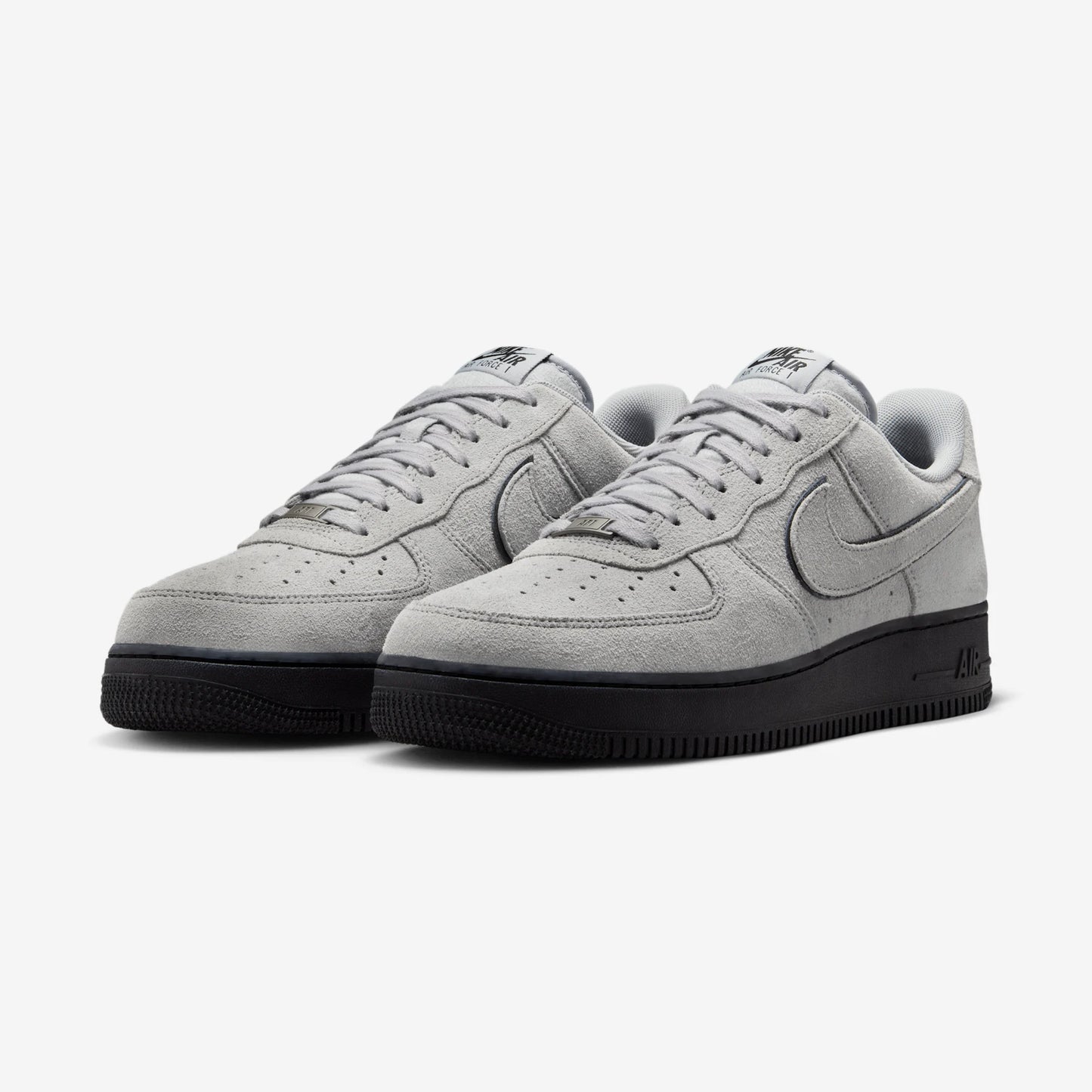Nike Air Force 1 Low '07 LV8 Light Smoke Grey Suede Black