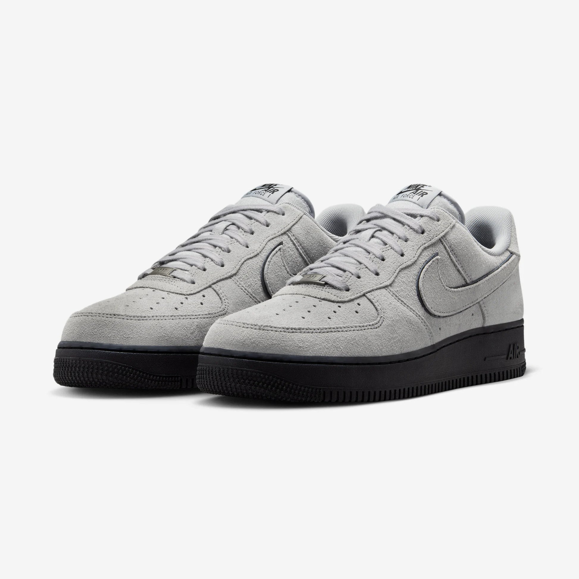 Nike Air Force 1 Low '07 LV8 Light Smoke Grey Suede Black
