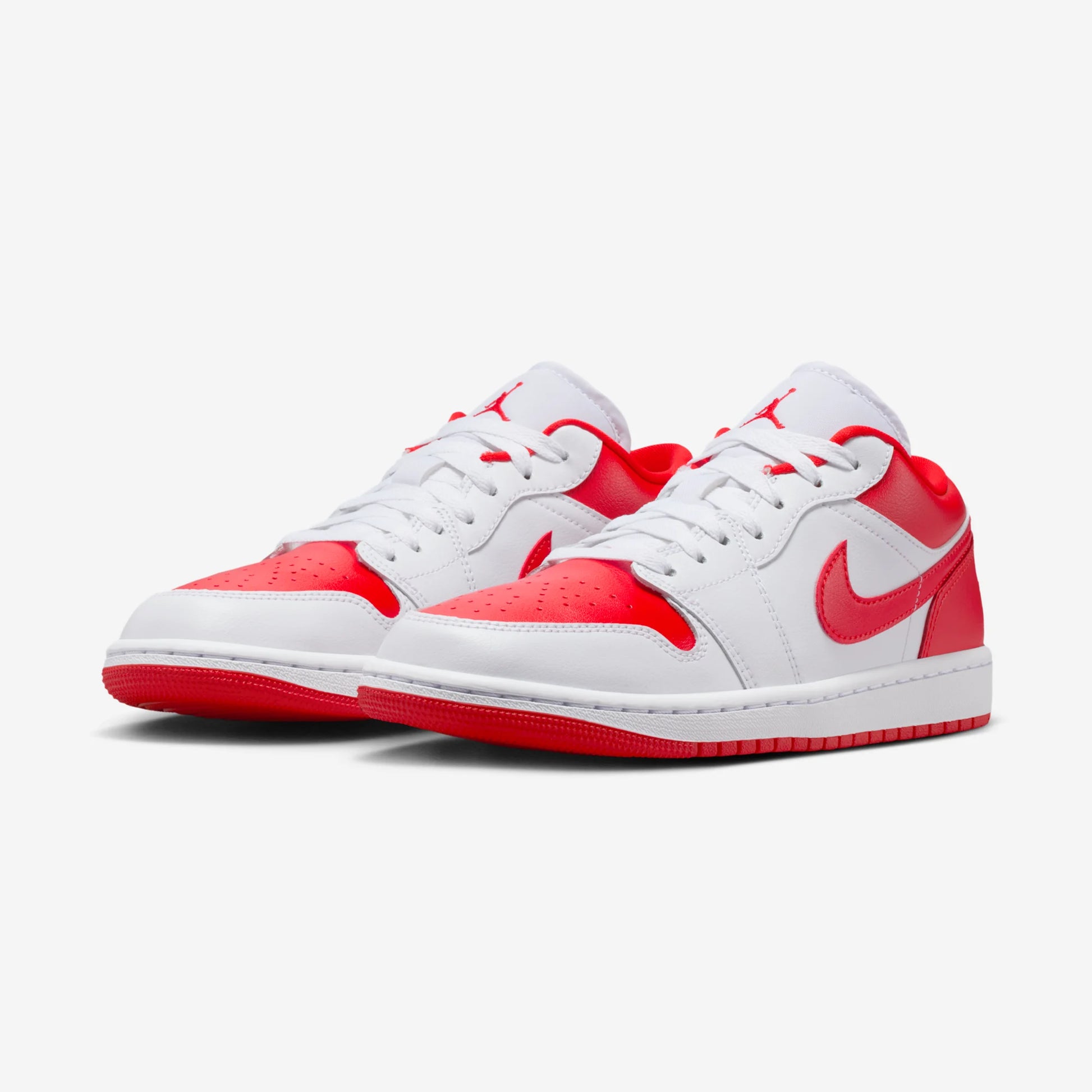 Jordan 1 Low White Chile Red (Women's)