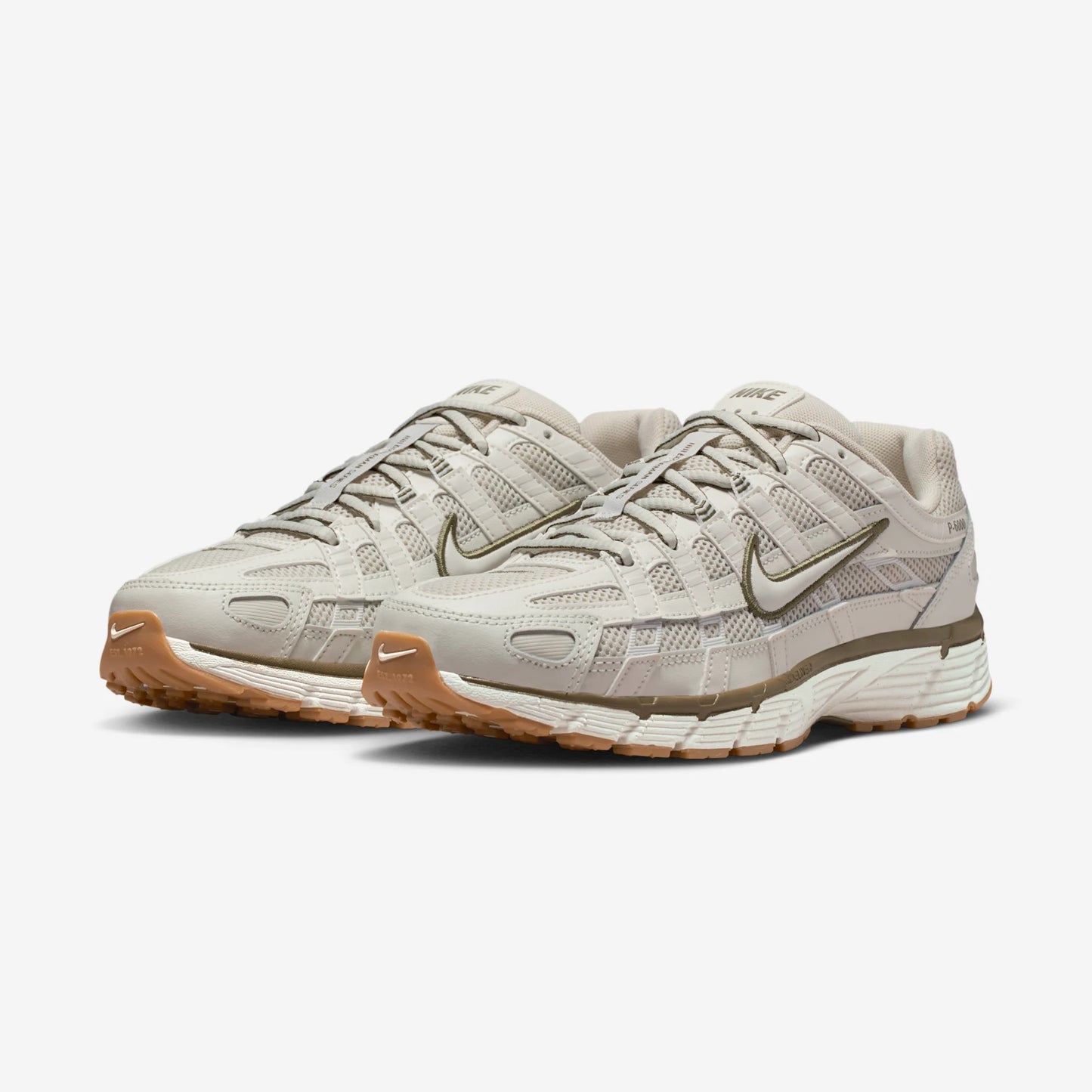 Nike P-6000 Light Bone Medium Olive Gum