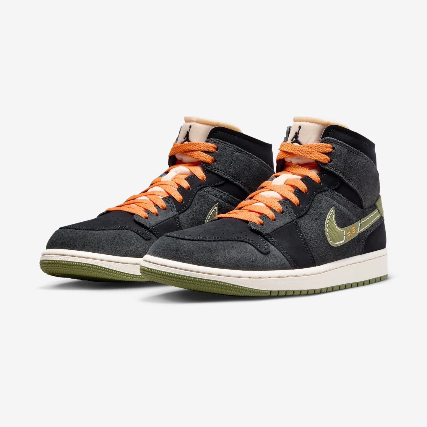 Jordan 1 Mid SE Craft Anthracite Light Olive