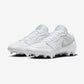 Jordan 1 Low TD Cleat White Grey Fog