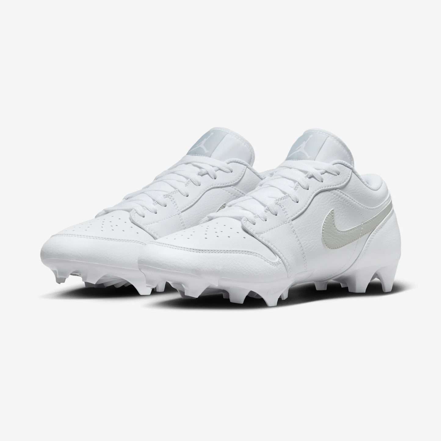 Jordan 1 Low TD Cleat White Grey Fog