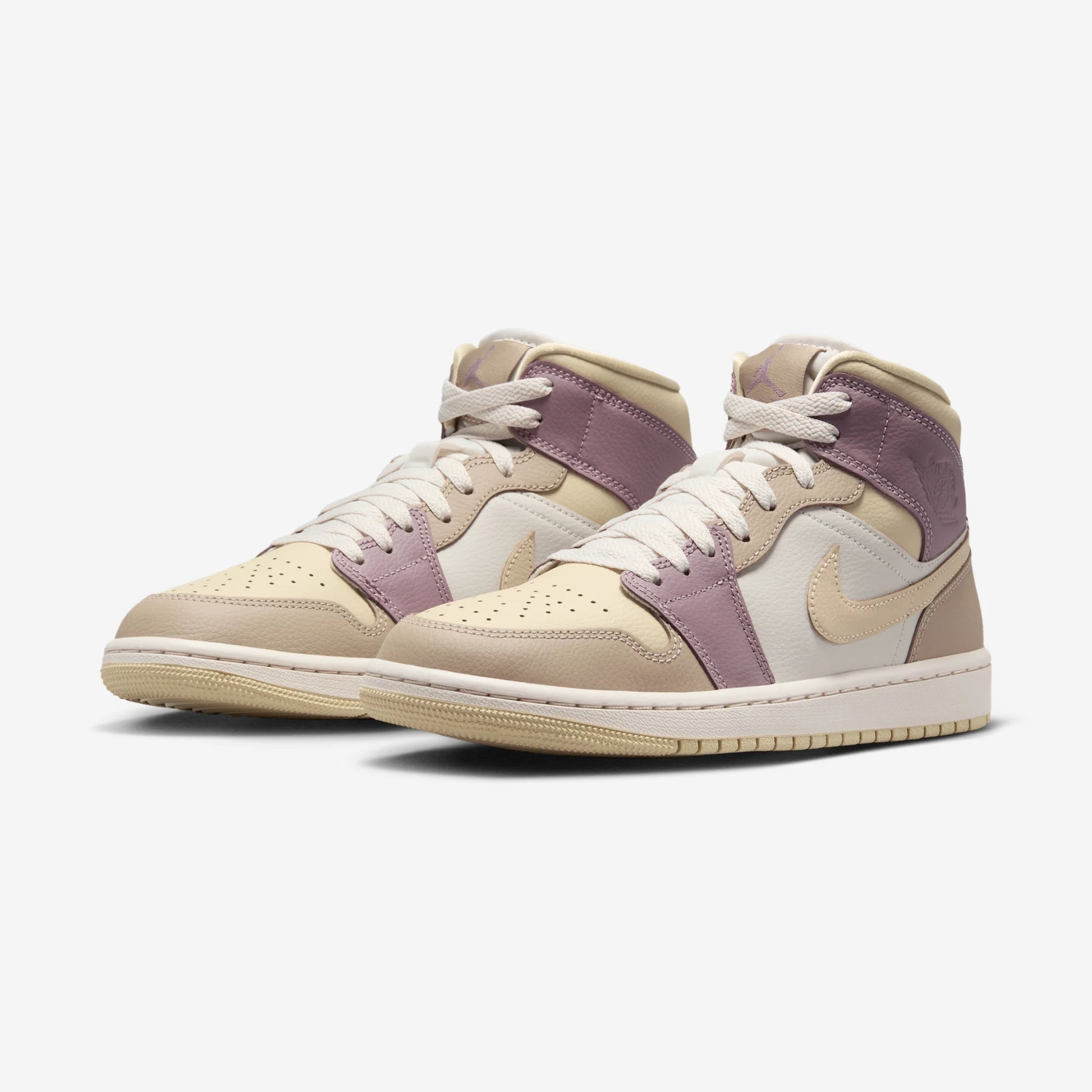 Jordan 1 Mid Light Orewood Brown Taupe Grey (Women's)