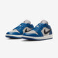 Jordan 1 Low French Blue College Grey (Women's)