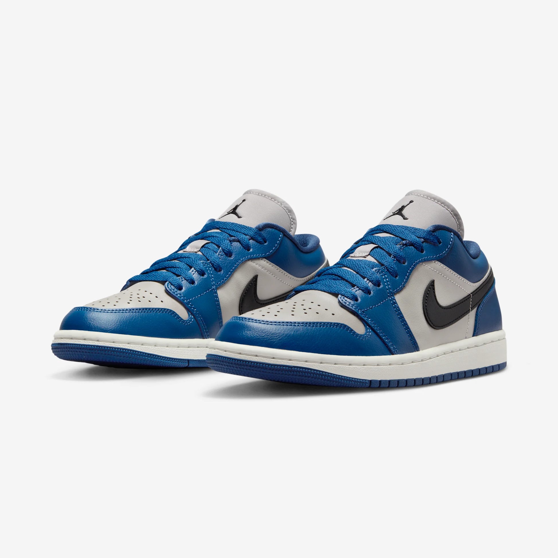 Jordan 1 Low French Blue College Grey (Women's)
