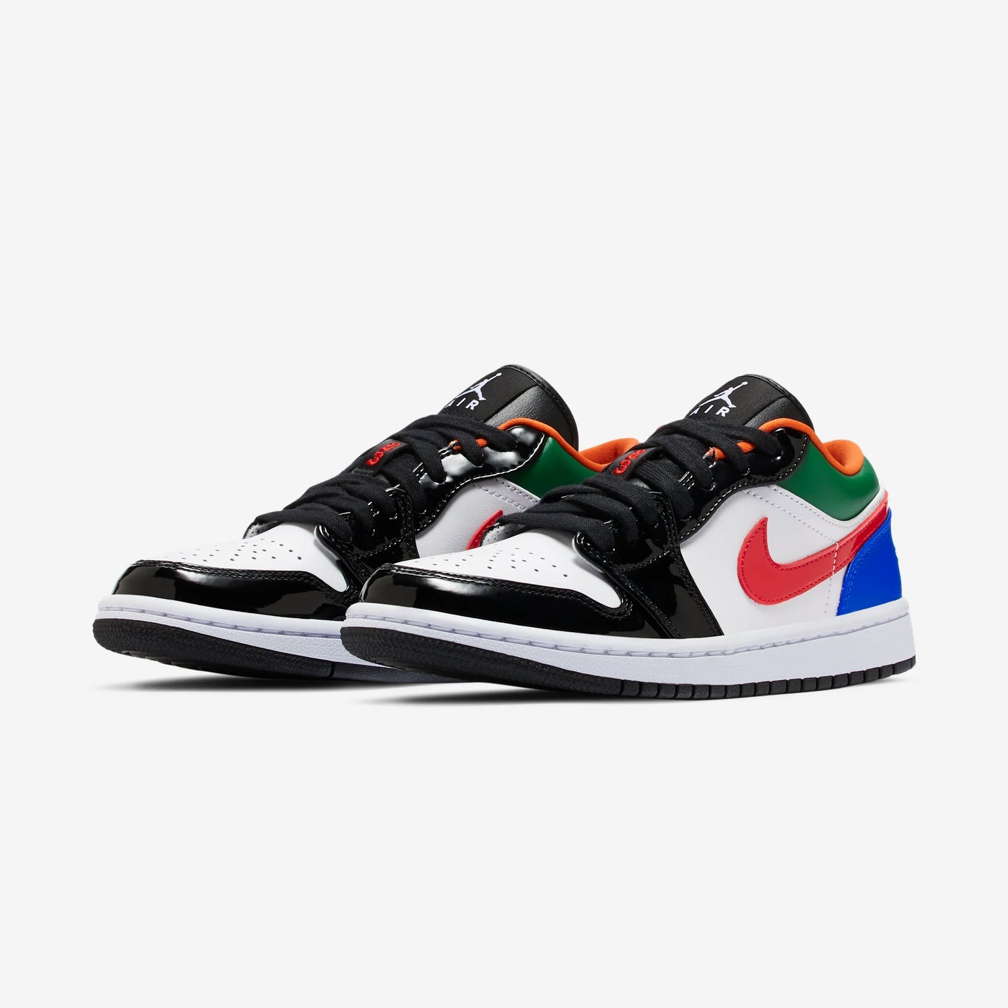 Jordan 1 Low Multi-Color Black Toe (Women's)