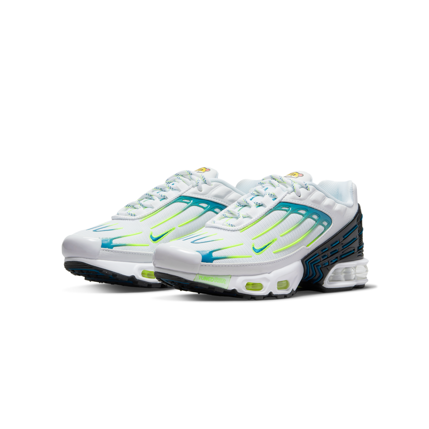 Nike Air Max Plus 3 White Volt Marina (GS)